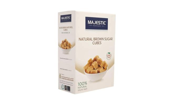 Majestic Brown Sugar Cubes 500gm